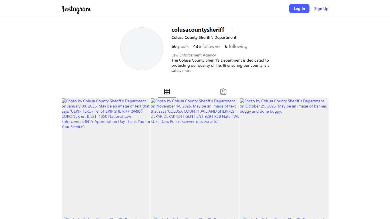 Colusa County Sheriff’s Department (@colusacountysheriff) • Instagram photos and videos